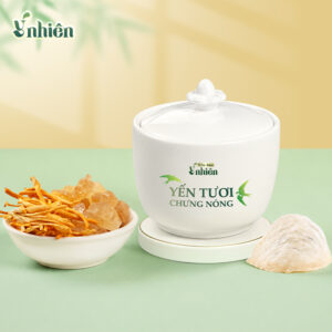 Thố yến tự chưng - Đông trùng hạ thảo