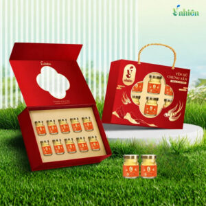 Set 10 hủ yến chưng sẵn 3 gr - Vị đông trùng đường kiêng